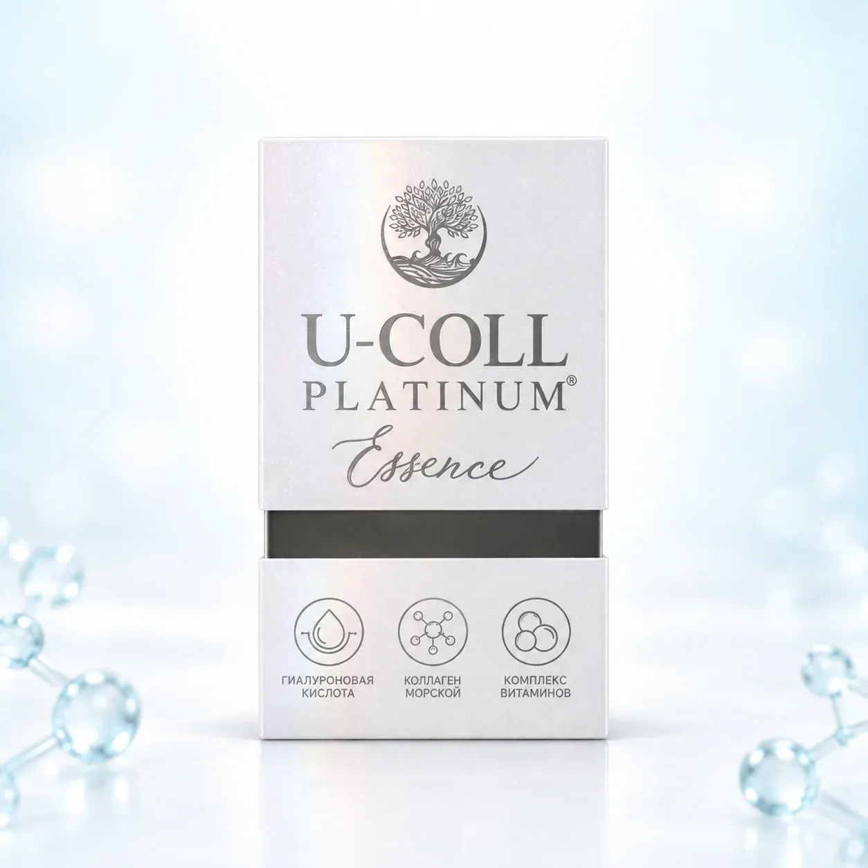 U-COLL Platinum Essence — морской коллаген в саше, саше
